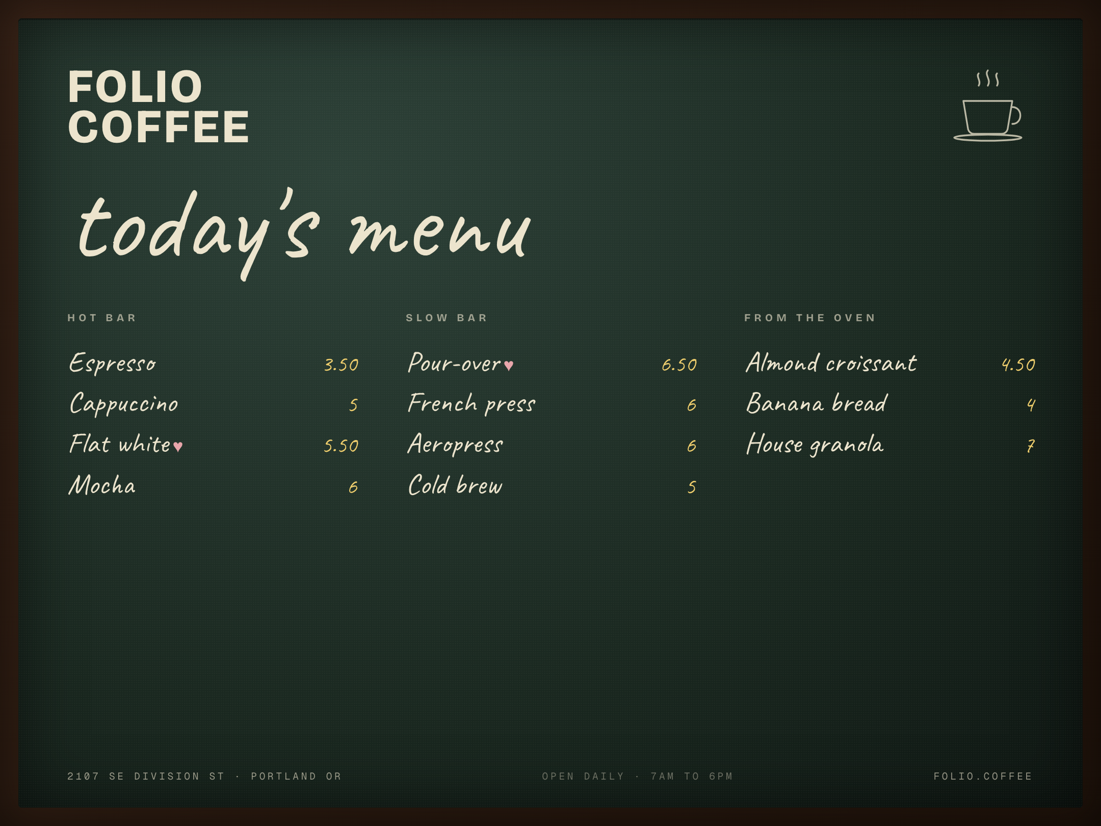 Folio Coffee